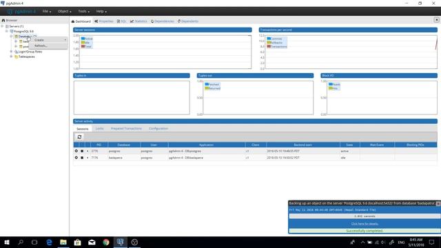 import and export PostgreSQL database смотреть онлайн