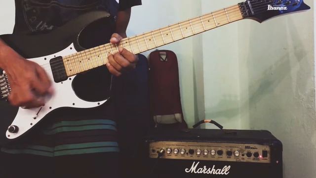 CLEAN / Dimarzio Paf Pro Neck + Seymour Duncan Invader Bridge / Ibanez RG Prestige 3550 смотреть онлайн