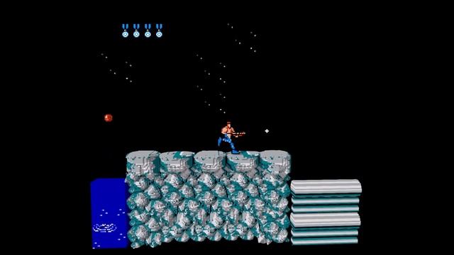 3DSen Contra Longplay - (US/NES) смотреть онлайн