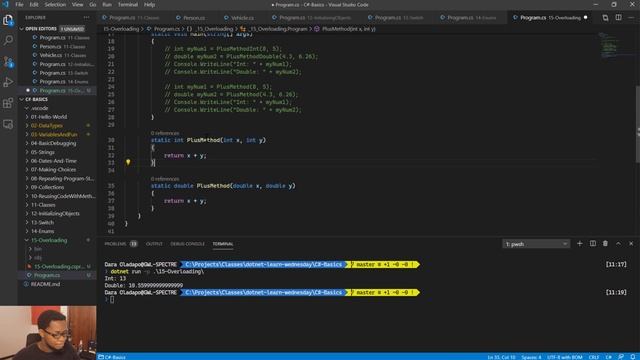 C# Basics: Method Overloading смотреть онлайн