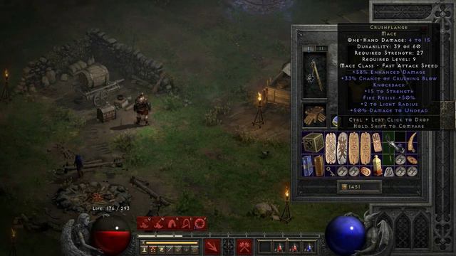 Diablo 2 Hardcore Barb Guide - 6. Normal Andarial Drop Highlights смотреть онлайн