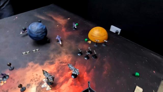 Blockade Run - Battlefleet Gothic Battle Report - Battlefleet Heresy - Wrath of the Gods Game V смотреть онлайн