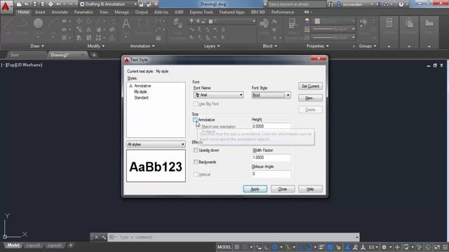 51 Creating text style смотреть онлайн