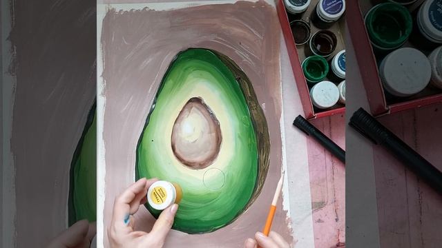 рисуем авокадо смотреть онлайн