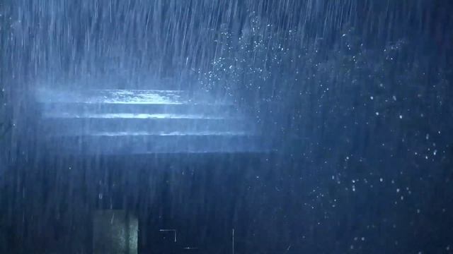 Звук дождя для сна - Мгновенный глубокий сон с проливным дождем и громом на крыше смотреть онлайн
