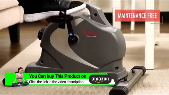 Sunny Health & Fitness SF-B0418 Magnetic Mini Exercise Bike, Gray Review 2018 смотреть онлайн