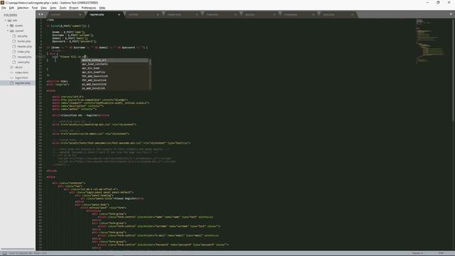 #7 - PHP MYSQL Classified Ads Site - Register смотреть онлайн