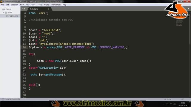 Aprenda PHP com PDO aula9 - Crie sites com banco de dados смотреть онлайн