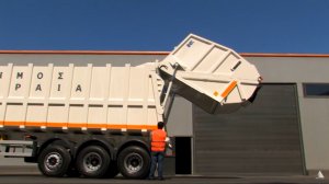 Транспортный мусоровоз с задней загрузкой Kaoussis HAS-46