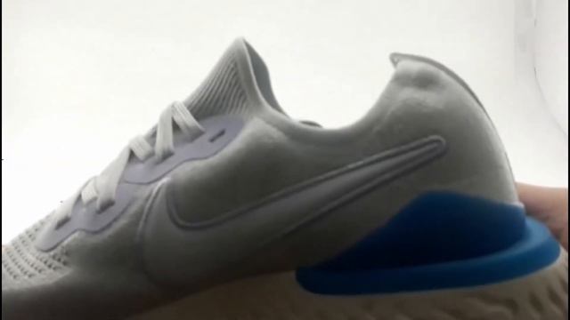 Review Nike Epic React Flyknit 2 Gray Blue | giày thể thao | giày sneaker смотреть онлайн