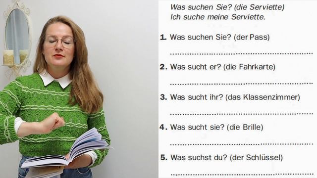 Немецкий за 30 дней/урок 10/Притяжательные местоимения mein(e)/Личные местоимения (ich-mich-mir) смотреть онлайн