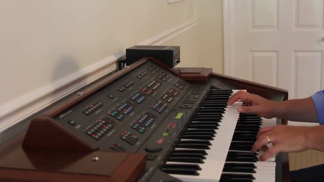 "Blaze Away" March played ny Neil Archer on Yamaha CHX-1 Organ смотреть онлайн