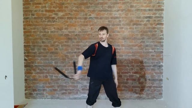 Nunchaku. Смена направления вращения.