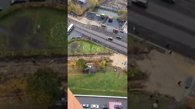 Бардак у метро Нагорная. Ул. Криворожская до метро Нагорная ( 03.10.2019 ) смотреть онлайн