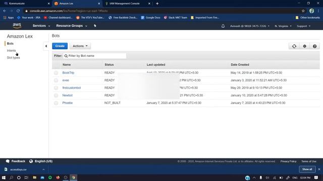 Integrate Amazon Lex Chatbot Into Website | 2021 | No Code смотреть онлайн