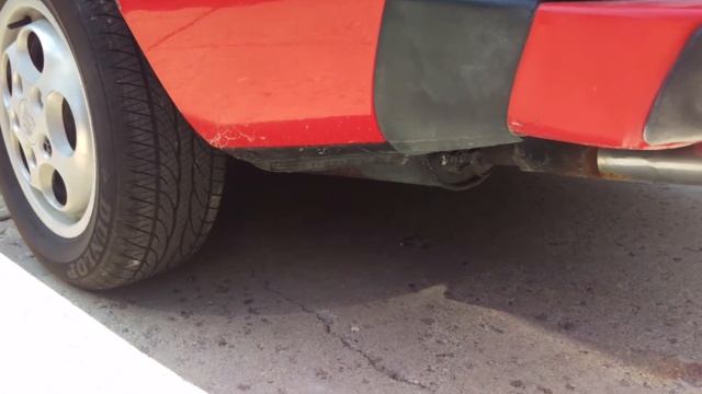 1987 Porsche 924S - startup