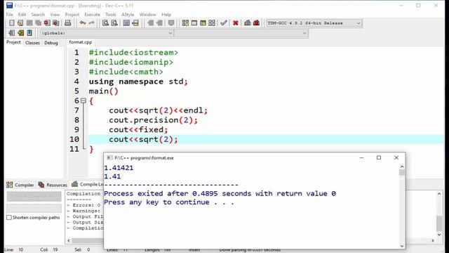 Formatted Input/Output in C++ | ios functions| width, precision, fill, setf, unsetf |Learners Regio смотреть онлайн