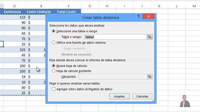 Pasos para hacer una tabla dinámica | Excel 2013 Curso Avanzado #27 смотреть онлайн