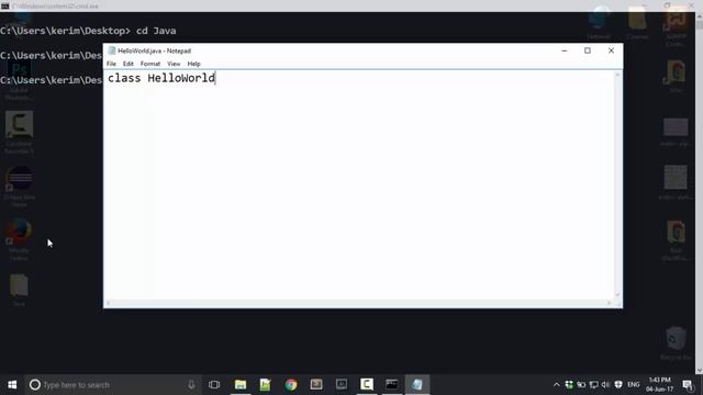 Java Command Line - Hello World смотреть онлайн