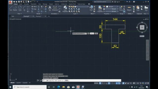 Tutorial Praktikum AutoCAD 4 : Trim dan Mirror смотреть онлайн