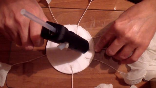 Цветок - шляпка свадебная из ткани. смотреть онлайн