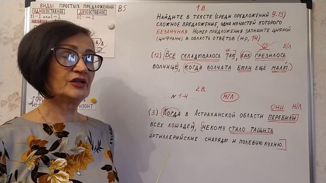Русский язык. Разбор ЦТ 2017. В5. Виды односоставных предложений смотреть онлайн