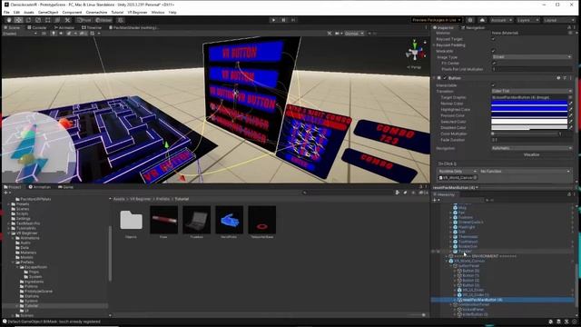VR Pac-Man Blender to Unity Tutorial | Adding new UI Interactions | GitHub Links in Desc #gamedev смотреть онлайн