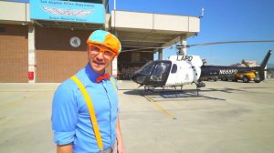 Blippi Explores a Firefighting Helicopter | Learn Vehicles for Kids | Educational Video for Toddler