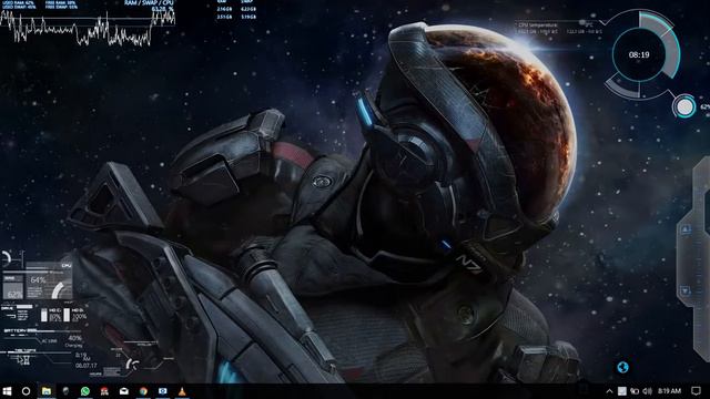 Mass Effect Live Wallpaper смотреть онлайн