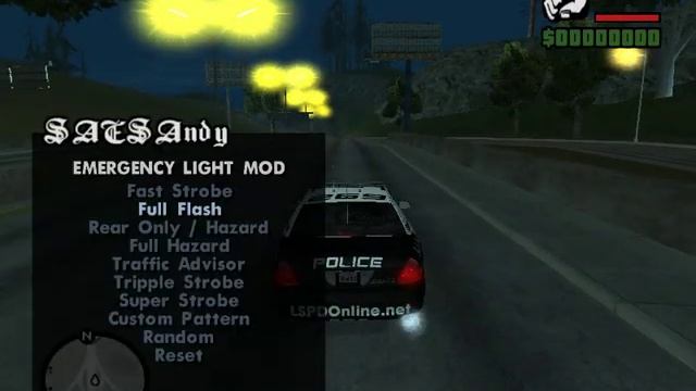 GTA San Andreas Ford Crown Victoria, LSPD Cruiser