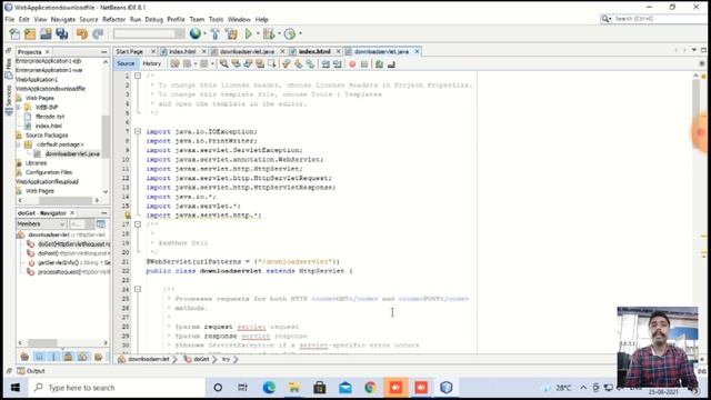 file download practical using servlet in Enterprise java смотреть онлайн