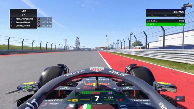F1 2022 - Oracle Red Bull Racing Austin Hotlap PS5 смотреть онлайн