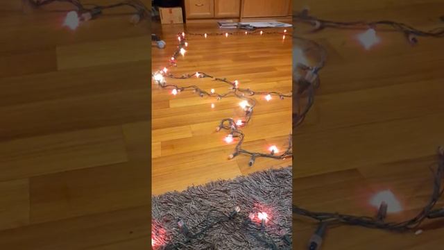 Музыкальная электрогирлянда и все её функции (см. описание видео) смотреть онлайн