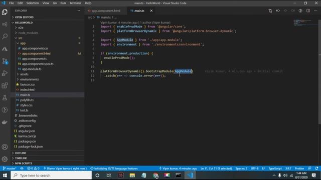 How to create component and declare component and module in app module in angular10. #angular10 смотреть онлайн