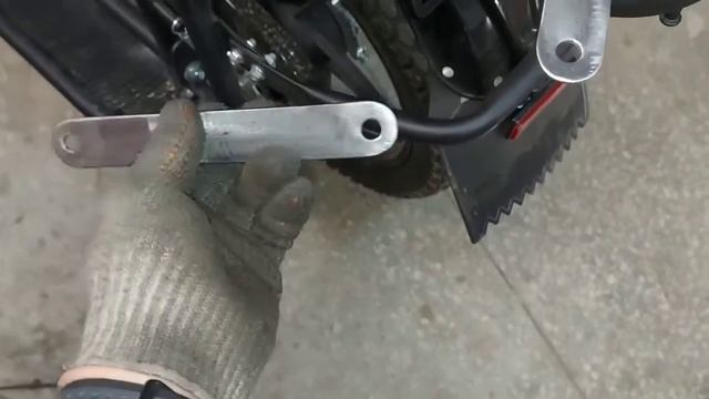 Мопед Colt. Делаем усиление для багажника. смотреть онлайн