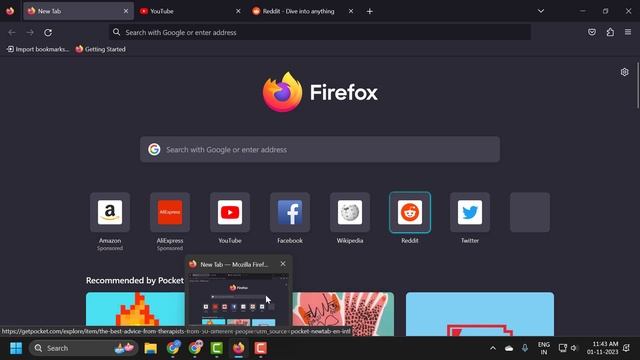 How to Enable Show Tab Previews in the Windows Taskbar in Firefox (Guide) смотреть онлайн