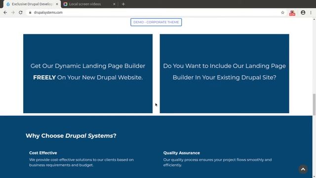 Landing Page Builder | Bootstrap 4 & Paragraphs | Drupal Development Company смотреть онлайн