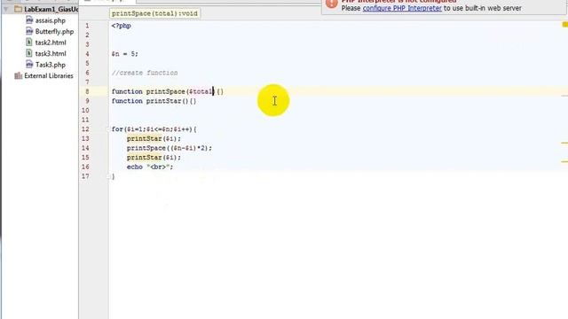 For loop:PHP смотреть онлайн
