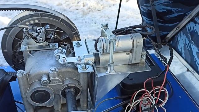 Миниснегоход | Мотобуксировщик с реверс-редуктором и лыжным модулем. смотреть онлайн