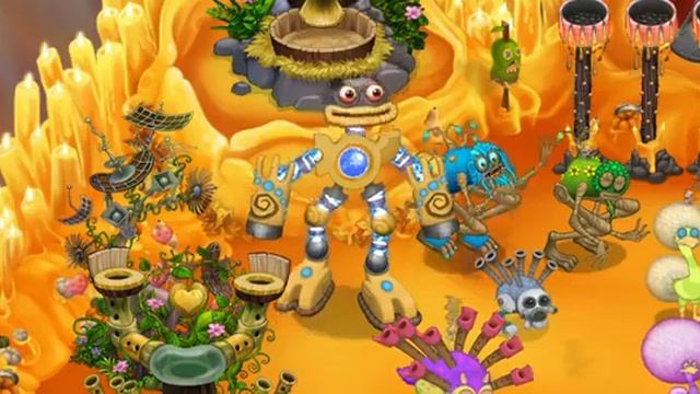 ПЕСНЯ КОРОБАСА на ОСТРОВЕ "ОГНЕННОЕ УБЕЖИЩЕ" в MY SINGING MONSTERS! смотреть онлайн