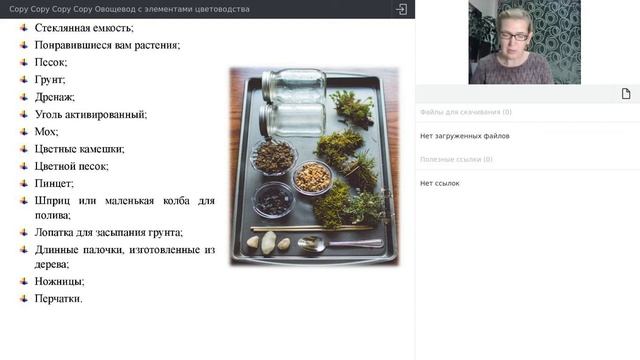 Знакомство с профессией Овощевод (с элементами цветоводства) смотреть онлайн