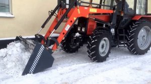 Быстросъемный тонник на МТЗ с усиленным мостом | ПФУ | АЗАС