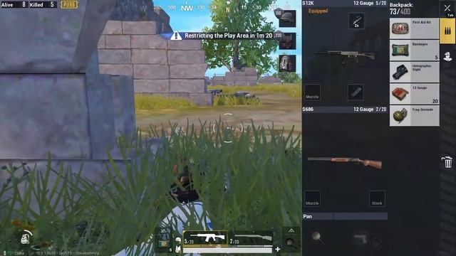 Emulator Pubg Mobile HD Shotgun Solo || Extreme 9 kills Dinner смотреть онлайн
