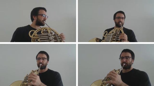 Kingdom Hearts Theme - Horn Quartet смотреть онлайн