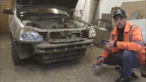 Установка буксировочной проушины(крюка) на приору 1, установка диодных лампочек и диодных туманок!