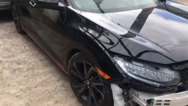 Восстановление Honda Civic с страхового аукциона iAAi в Санкт-Петербурге, таможня, получение ПТС смотреть онлайн