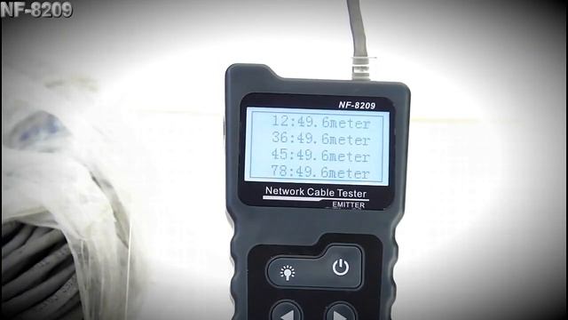 NOYAFA NF-8209 Cable Tracker Lan Display Measure Tester Network Tools смотреть онлайн