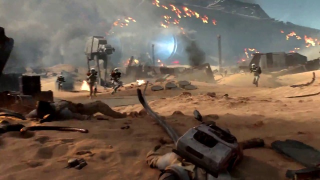 Star Wars Battlefront - Battle of Jakku Teaser Trailer смотреть онлайн