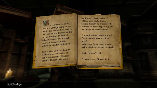 Skyrim - GBR - Yellow Book of Riddles смотреть онлайн