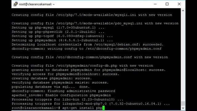 Install PHP7 and Other Libraries on Ubuntu смотреть онлайн